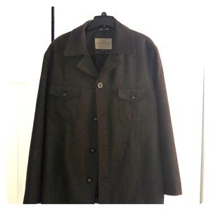Men’s Brown pea coat